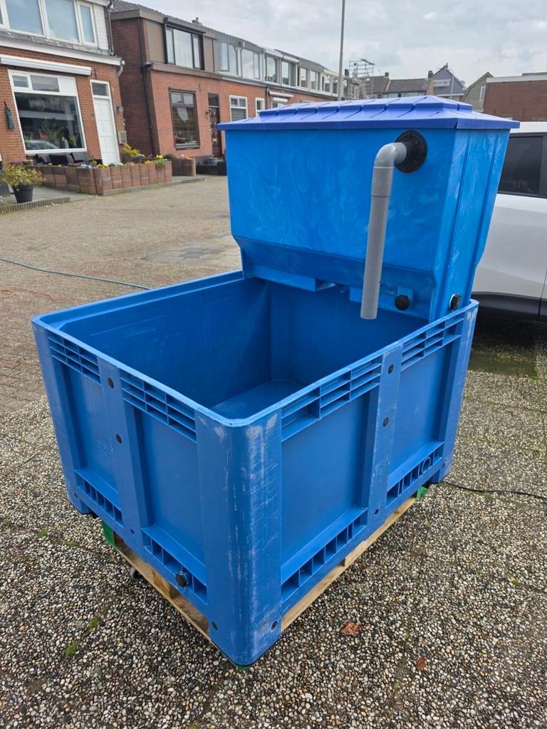 Kweek of quarantaine bak incl pomp en luchtpomp., Tuin en Terras, Vijvers, Ophalen, Gebruikt