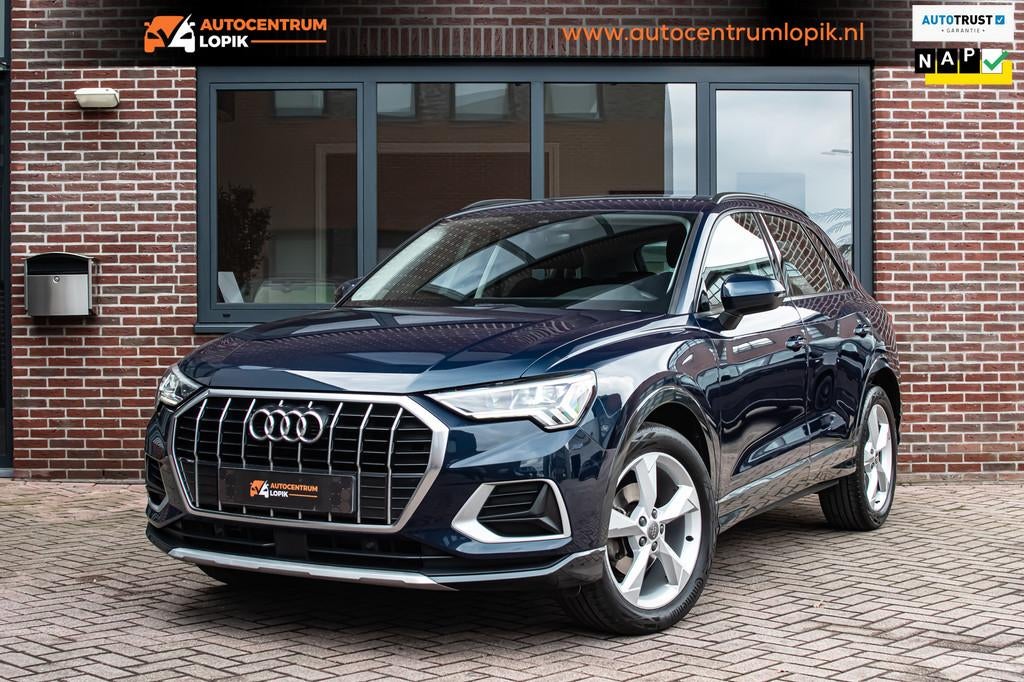 Audi Q3 35 TFSI Advanced *NAP*ACC*Blind spot*, Euro 6, 4 cilinders, 150 pk, Blauw