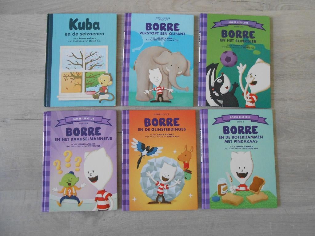 Borre boekjes  Groep 1/2, Boeken, Kinderboeken | Kleuters, Ophalen of Verzenden, Zo goed als nieuw, Fictie algemeen