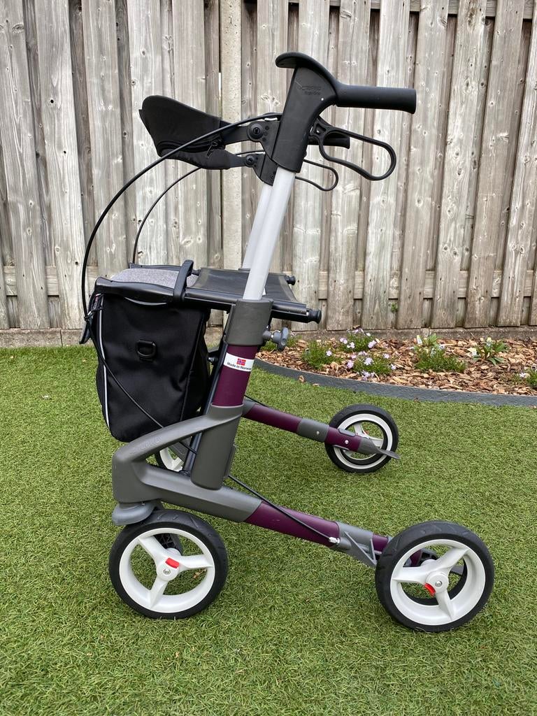 Topro Troja 5G - maat S - rollator met tas en rugband, Ophalen, Opvouwbaar, Zo goed als nieuw