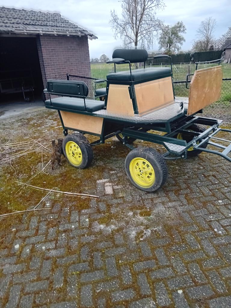 marathon wagen, Dieren en Toebehoren, Rijtuigen en Koetsen, Zo goed als nieuw, Marathonwagen, Paard of Pony