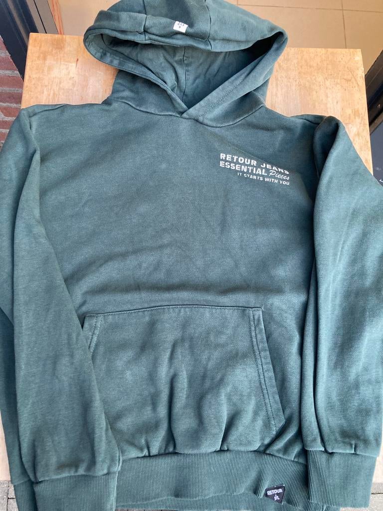Retour hoodie maat 152, Kinderen en Baby's, Kinderkleding | Maat 152, Ophalen of Verzenden, Zo goed als nieuw, Jongen, Trui of Vest