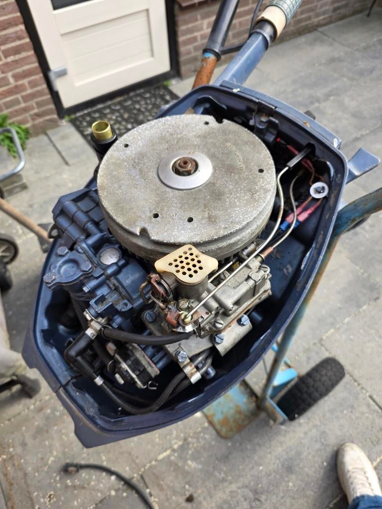 3 stuks Johnson/evinrude 9.5 pk motoren, Ophalen, Motor en Techniek, Zeilboot of Motorboot