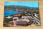 Kroatië Vodice luchtfoto panorama, Ophalen of Verzenden, 1960 tot 1980, Gelopen, Overig Europa