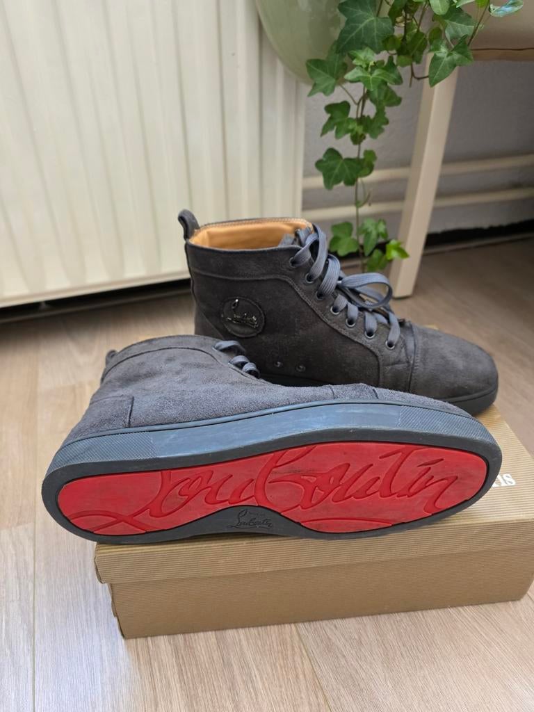 Christian Louboutin Louis Junior Spikes Heren Sneakers 40, Christian Louboutin, Overige kleuren, Ophalen of Verzenden, Sneakers of Gympen