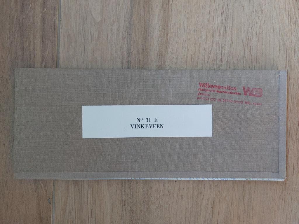 31E Vinkeveen Wilnis Breukelen Loenersloot Stafkaart 1967, Boeken, Topografische Dienst Nederland, Ophalen of Verzenden, 1800 tot 2000
