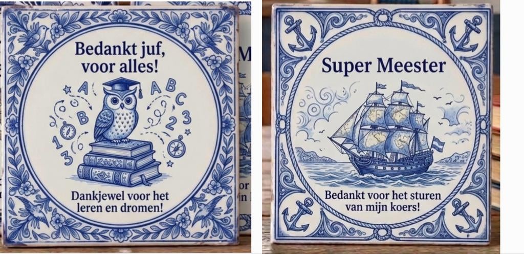 ​ HET leukste afscheidscadeautje voor de juf & meester!, Ophalen of Verzenden, Nieuw