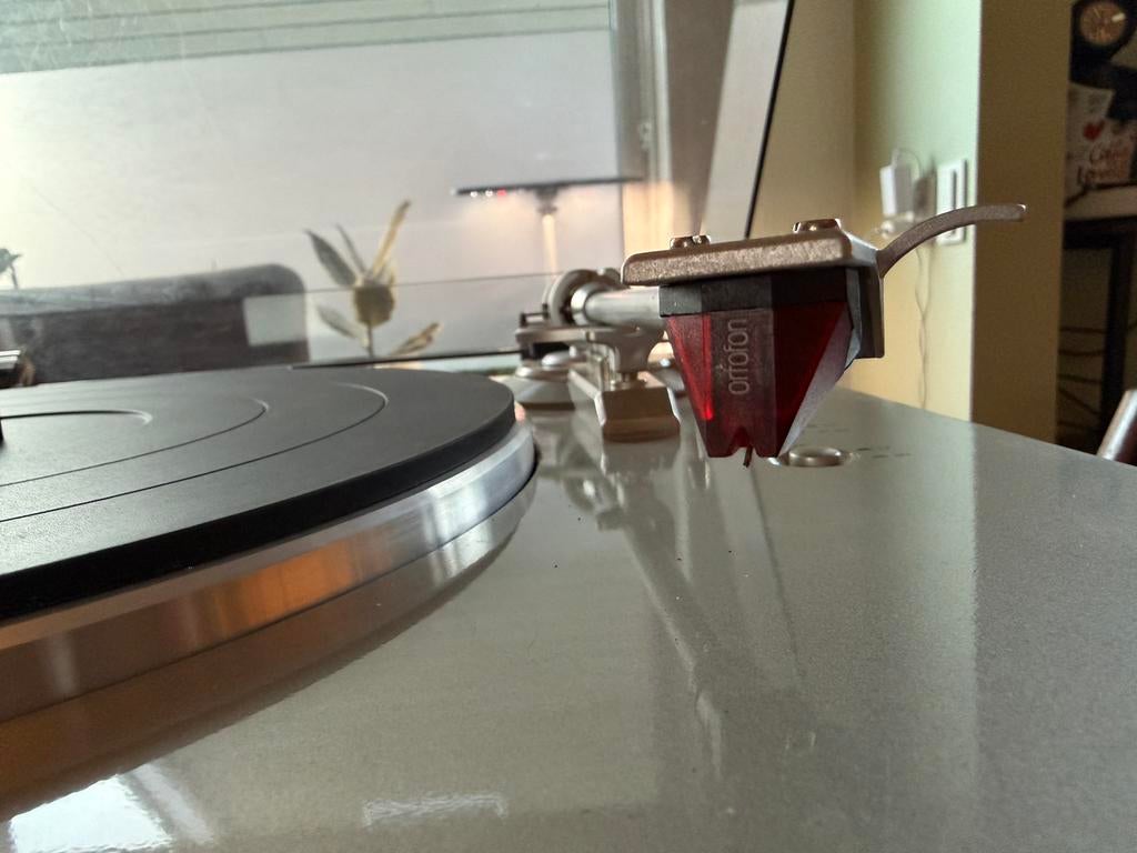 Denon DP 300F Platenspeler, Ophalen, Zo goed als nieuw, Overige merken