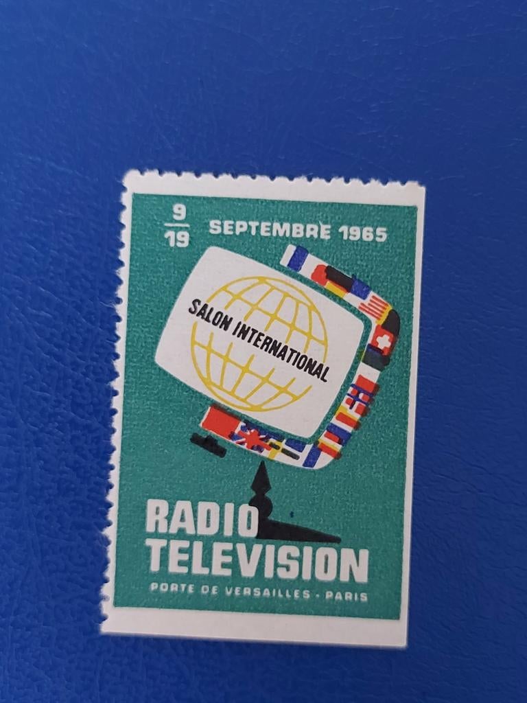 Sluitzegel Salon International Radio Television, Verzenden