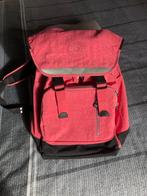 Roze rugzak met veel ruimte, Gebruikt, Kipling, 25 tot 40 cm, Ophalen of Verzenden