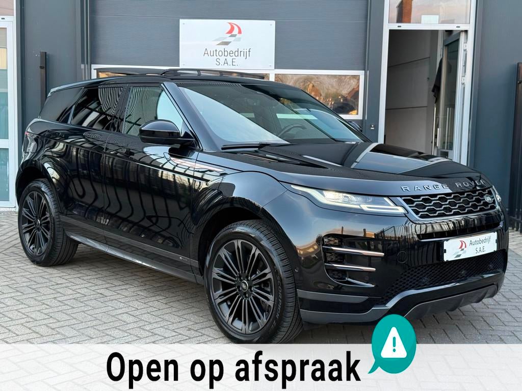 Land Rover Range Rover Evoque 1.5 P300e AWD R-Dynamic SE PAN, 309 pk, Euro 6, Zwart, Bedrijf