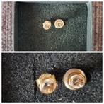 Gouden SIEBEL Oorstekers (Zie Omschrijving), Verzenden, Nieuw, Met edelsteen, Goud