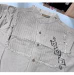 Richmond Overhemd blouse L western cowboy vintage beige, Beige, Ophalen of Verzenden, Zo goed als nieuw, H