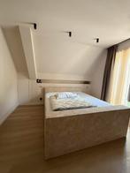 Zitmaxx Boxspring Tranquillo w200 D210cm Fabric Adore, Ophalen, Beige, Tweepersoons, Zo goed als nieuw