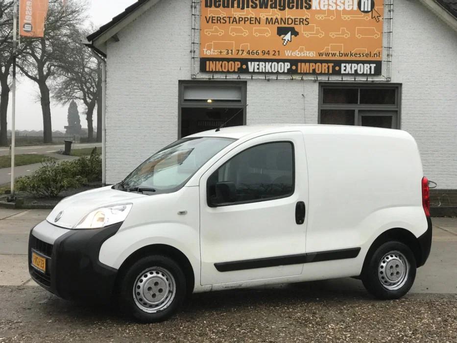 Fiat Fiorino 1.3 MultiJet 75 pk APK 2-2027 (bj 2010), Voorwielaandrijving, 4 cilinders, 400 kg, Wit