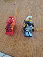 2 Lego Ninjago Figuren met zwaarden, Ophalen, Gebruikt, Losse stenen, Lego