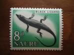 Reptiel skink Nauru 1954, mi. 44 postfris, Ophalen of Verzenden, Postfris, Dier of Natuur