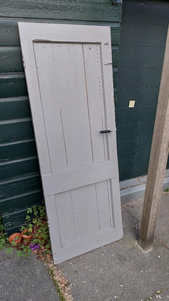 Oude deur (kelder), Ophalen, Gebruikt, Minder dan 80 cm, Binnendeur