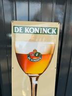 DE KONINCK emaille reclamebord, Reclamebord, Gebruikt, Ophalen of Verzenden