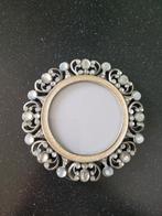 2 Kleine Fotolijstjes - Diameter 7 cm, Antiek en Kunst, Ophalen of Verzenden