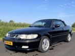 Saab 9-3 2.0 T Cabrio 2000 Zwart, 74 €/maand, 4 cilinders, Cabriolet, 4 stoelen