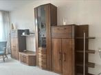 Eikenhouten meubels bed, wandkast, zitbank, salontafel, Ophalen