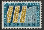 Nederland 1963 784 Anti-honger 12c, Gest, Postzegels en Munten, Postzegels | Nederland, Ophalen of Verzenden, Na 1940, Gestempeld