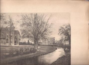 Utrecht Oorsprongpark Litho 1898 uitg Joh De Liefde Utrecht  beschikbaar voor biedingen