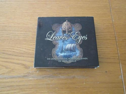 Leaves' Eyes - We Came With The Northern Winds Dubbel CD/DVD, Cd's en Dvd's, Cd's | Hardrock en Metal, Zo goed als nieuw, Ophalen of Verzenden