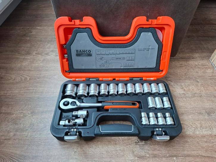 Bahco S240 24-delige metrische zeskant 1/2" doppenset, Doe-het-zelf en Verbouw, Overige Doe-het-zelf en Verbouw, Nieuw, Ophalen of Verzenden