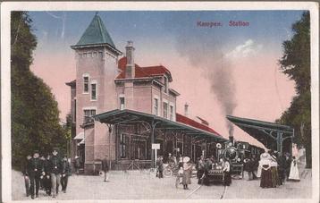 Kampen. Station. Ca. 1919. Uitg. Schaefer  beschikbaar voor biedingen