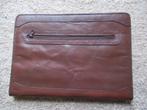 SCHRIJFMAP Leer bruin nieuw met vele vakken € 25 40x30 cm, Diversen, Ophalen of Verzenden, Nieuw