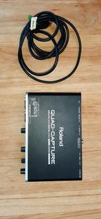 Roland Quad-Capture UA-55 Interface, Ophalen of Verzenden, Zo goed als nieuw, Minder dan 5 kanalen, Microfooningang