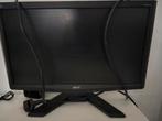Acer X193HQ - 19 inch monitor, Computers en Software, Monitoren, Gaming, Gebruikt, Kantelbaar, Full HD