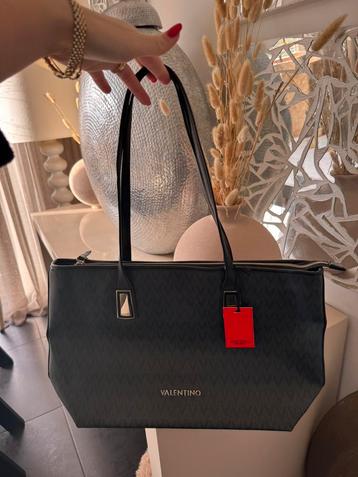 NIEUW Donker blauwe Valentino hand tas large shopper! beschikbaar voor biedingen
