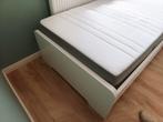 Wit bedframe Ikea met lattenbodem, Ophalen, Eenpersoons, Wit, Zo goed als nieuw