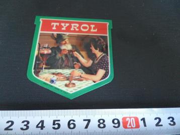 sticker TYROL tirol oostenrijk proost beschikbaar voor biedingen