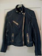 Gipsy leren Jack, Kleding | Dames, Ophalen of Verzenden, Zo goed als nieuw, Maat 46/48 (XL) of groter, Blauw