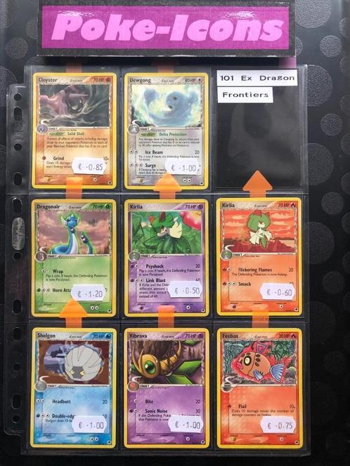 2006 Ex Dragon Frontiers (101 set) Pokemon, Hobby en Vrije tijd, Verzamelkaartspellen | Pokémon, Gebruikt, Meerdere kaarten, Ophalen of Verzenden