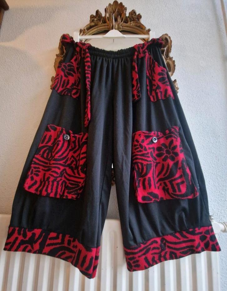Als nieuw Sarah Santos wollen viscose uniek wijd ballonbroek, Kleding | Dames, Grote Maten, Zo goed als nieuw, Broek of Spijkerbroek