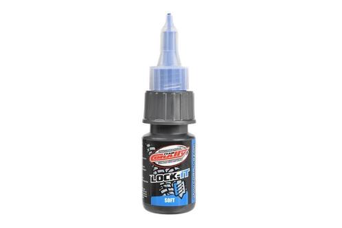 Team Corally Lock-it 100 Schroefdraadbevestiging Soft Blauw, Hobby en Vrije tijd, Modelbouw | Radiografisch | Auto's, Nieuw, Onderdeel