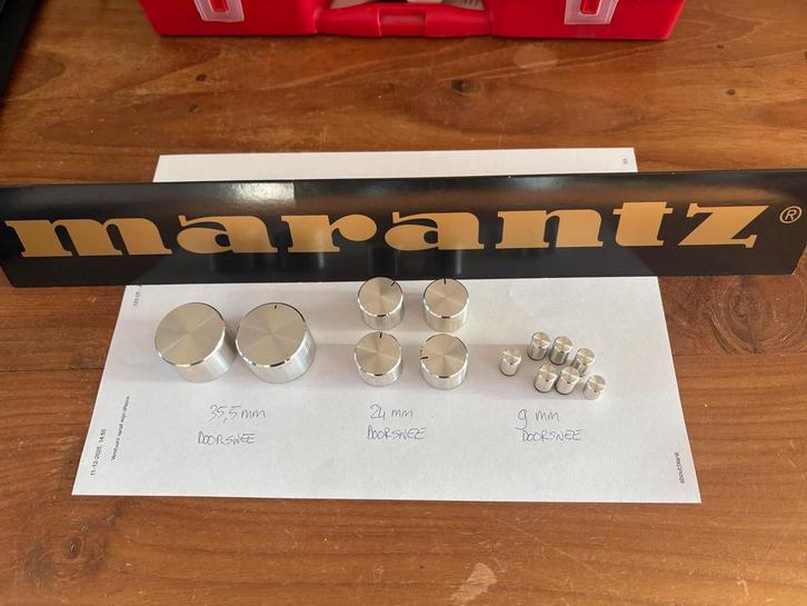 Vintage Marantz Knoppen - Jaren '70 Receivers, Audio, Tv en Foto, Versterkers en Receivers, Gebruikt, Minder dan 60 watt, Marantz