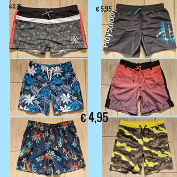 146 Zgan (zwem)shorts met binnenbroekje v.a. € 2,95 beschikbaar voor biedingen