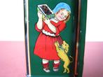 Hartwig & Vogel chocolade blikken spaarpot 1920, Verzamelen, Ophalen of Verzenden, Zo goed als nieuw, Overige, Overige merken