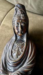 Chinees beeld Guanyin Budha - brons gegoten, Ophalen
