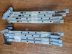 Raamuitzetters, Ophalen of Verzenden, Gebruikt, IJzer, Schuif of Grendel