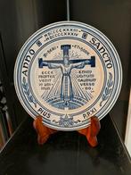 Wandbord Anno Sancto Pius P.P.XI 22,5 cm, Antiek en Kunst, Antiek | Wandborden en Tegels, Ophalen of Verzenden