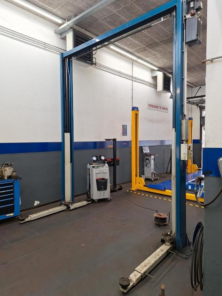 Hefbrug 2 koloms OMA 3200 kg hydraulisch vloervrij, Auto diversen, Autogereedschap, Ophalen