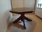 Ronde (6 kanten) eettafel met robuuste middenpoot, Huis en Inrichting, Tafels | Eettafels, Ophalen, Rond, 100 tot 150 cm, 100 tot 150 cm