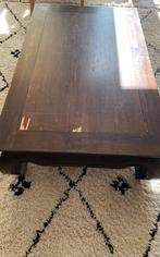 Opium tafel teak bruin, Huis en Inrichting, Ophalen, Gebruikt, 50 tot 100 cm, Minder dan 50 cm
